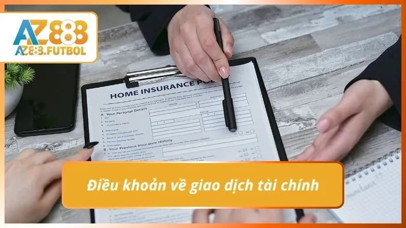 Điều khoản về giao dịch tài chính